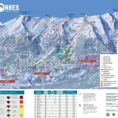Au Coeur Des Orres 1650, 6 Pers, Depart Skis, Balcon, Animaux Admis - Fr-1-322-305 Les Orres